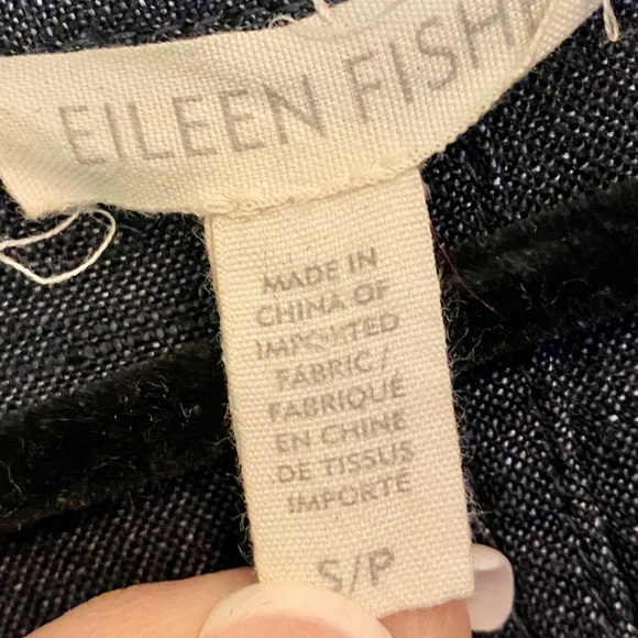 EUC linen Eileen Fisher coat dress - Picture 5 of 8